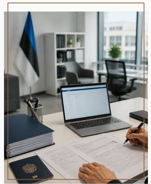 Оформление ВНЖ в Эстонии для переезда и легального проживания в Благовещенске